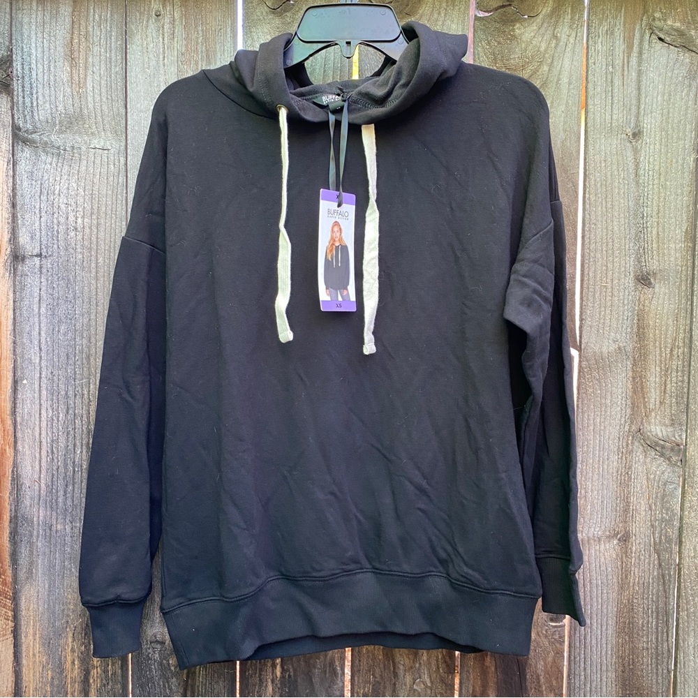 Buffalo David Bitton Hoodie XS Black
